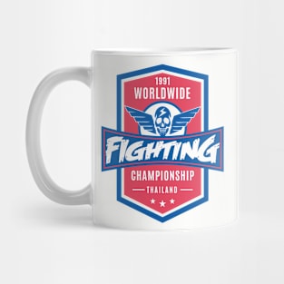 1991 Worldwide Fighting Championship Mug